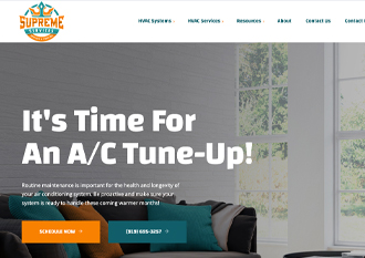 Supreme Services Website